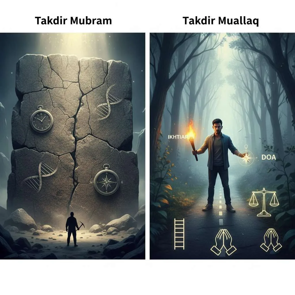 takdir: Perdebatan Klasik: Kebebasan Memilih versus Determinisme