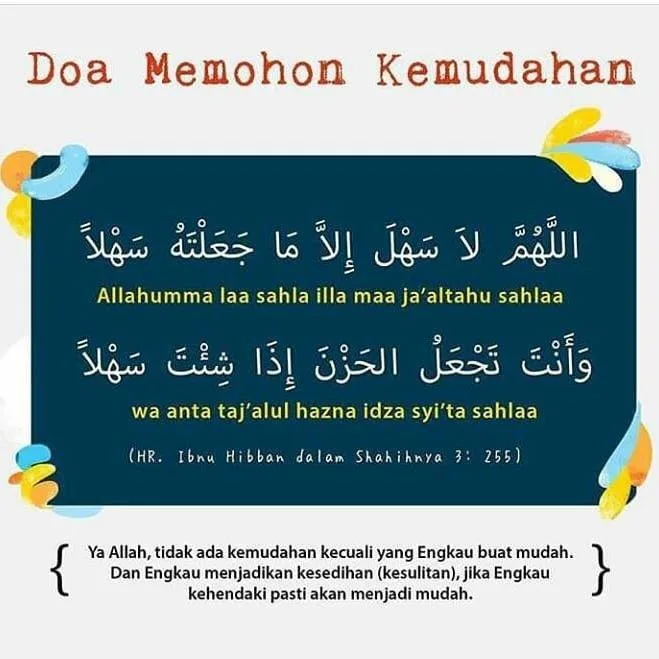 Doa Meminta Kemudahan dan Kelancaran untuk Berbagai Situasi