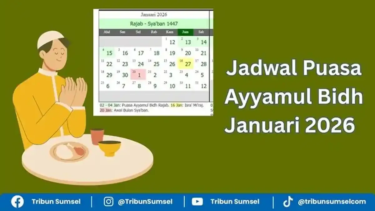 Jadwal Ayyamul Bidh dan Cara Menghitung Tanggalnya pada