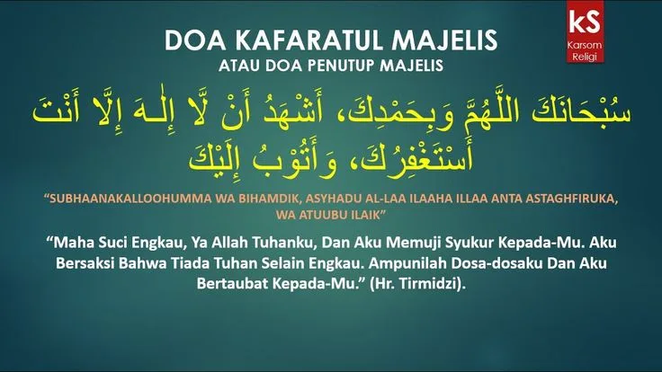 kafaratul majelis