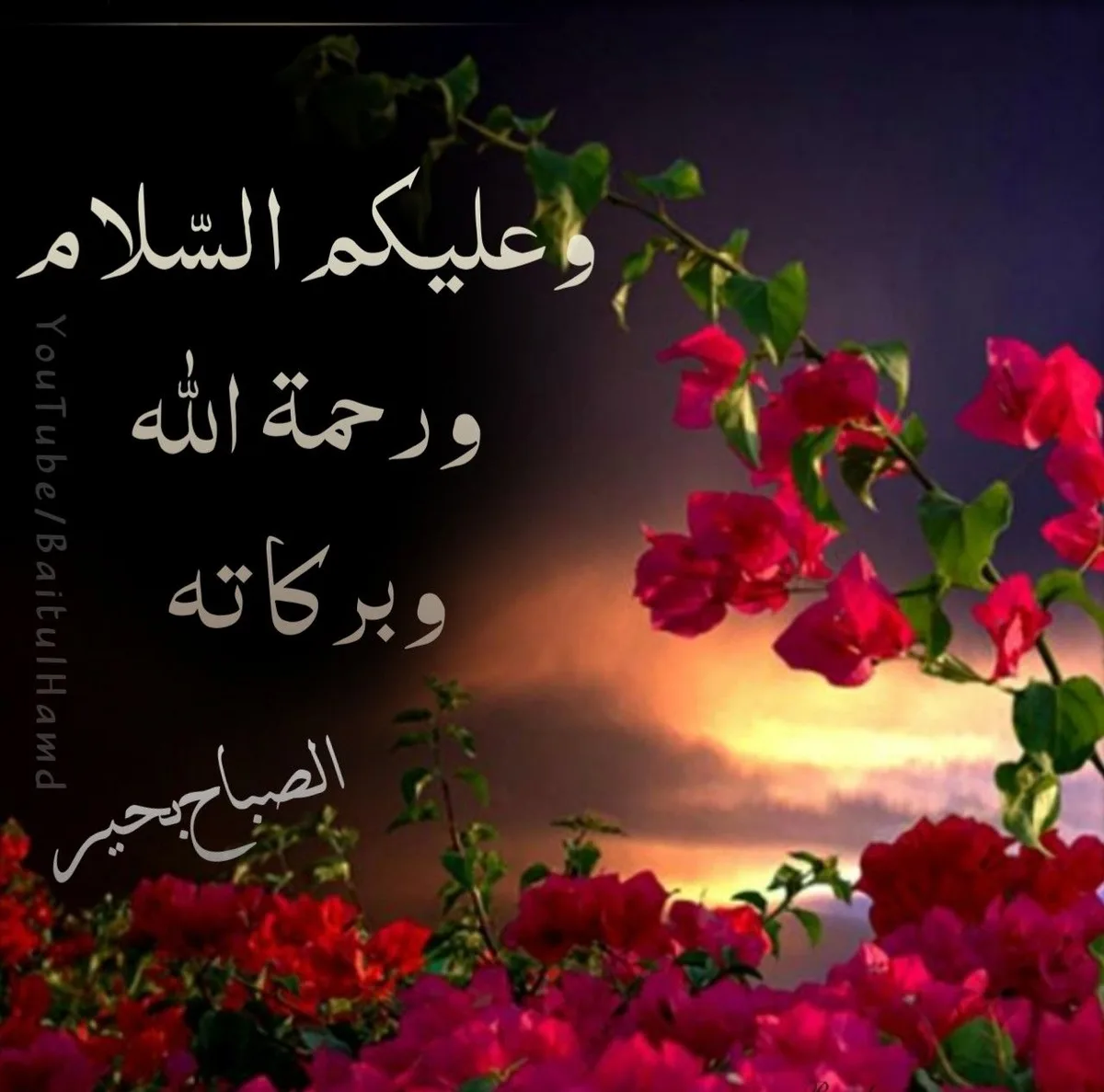 wa alaikum salam