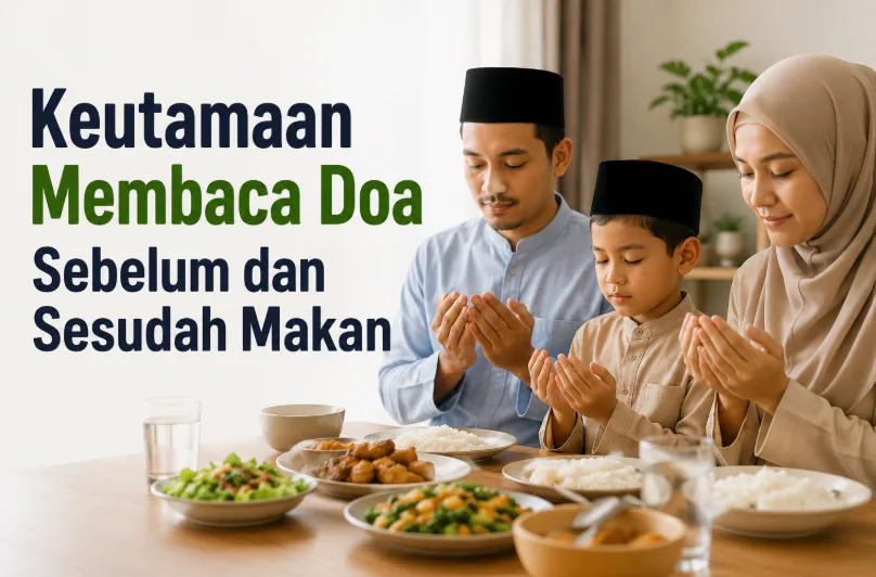 Cara Mengajarkan Doa sesudah Makan Kepada Anak