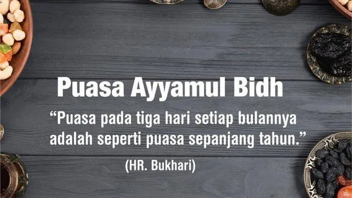 hukum puasa ayyamul bidh