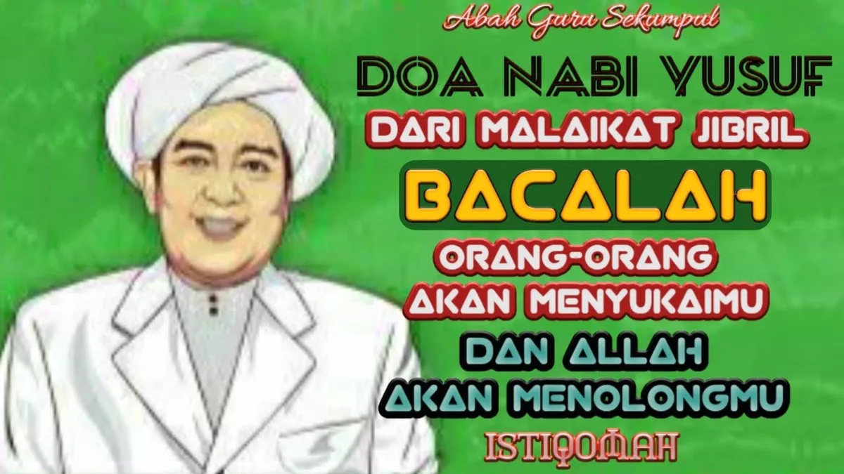 doa nabi yusuf