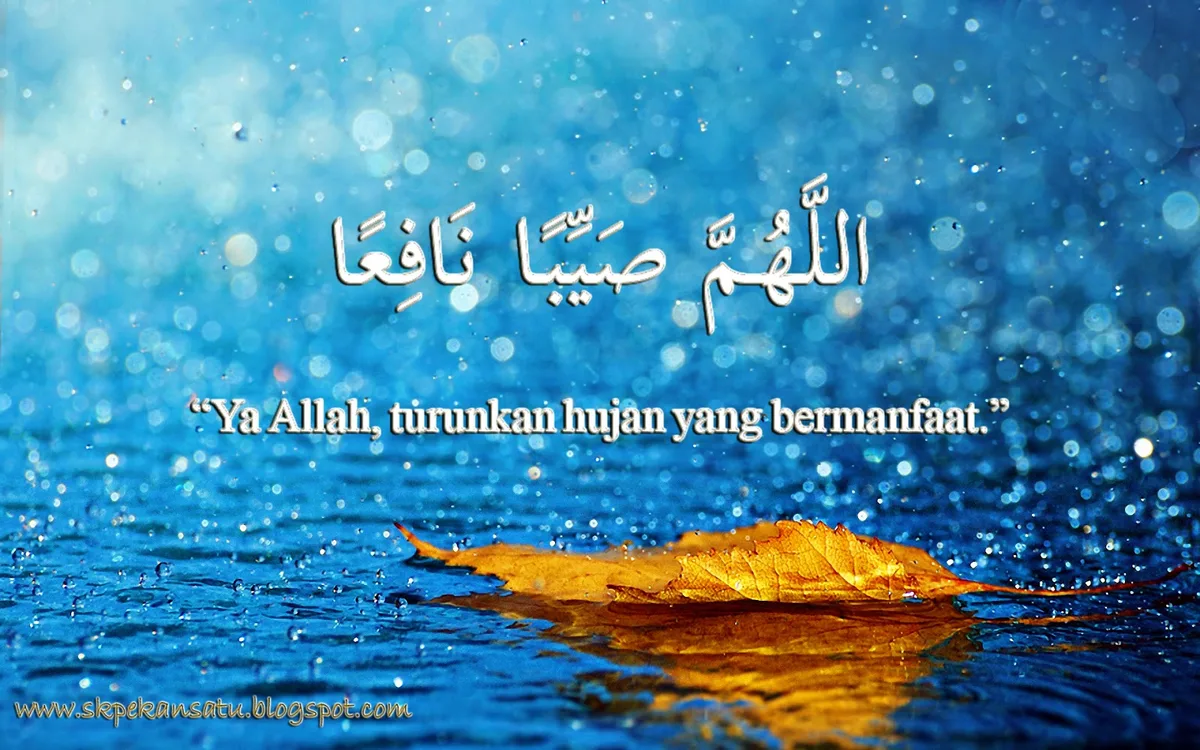doa hujan deras