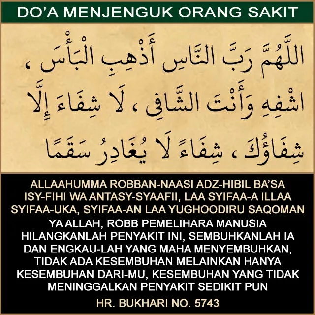 Doa untuk Orang Sakit dalam Perjalanan