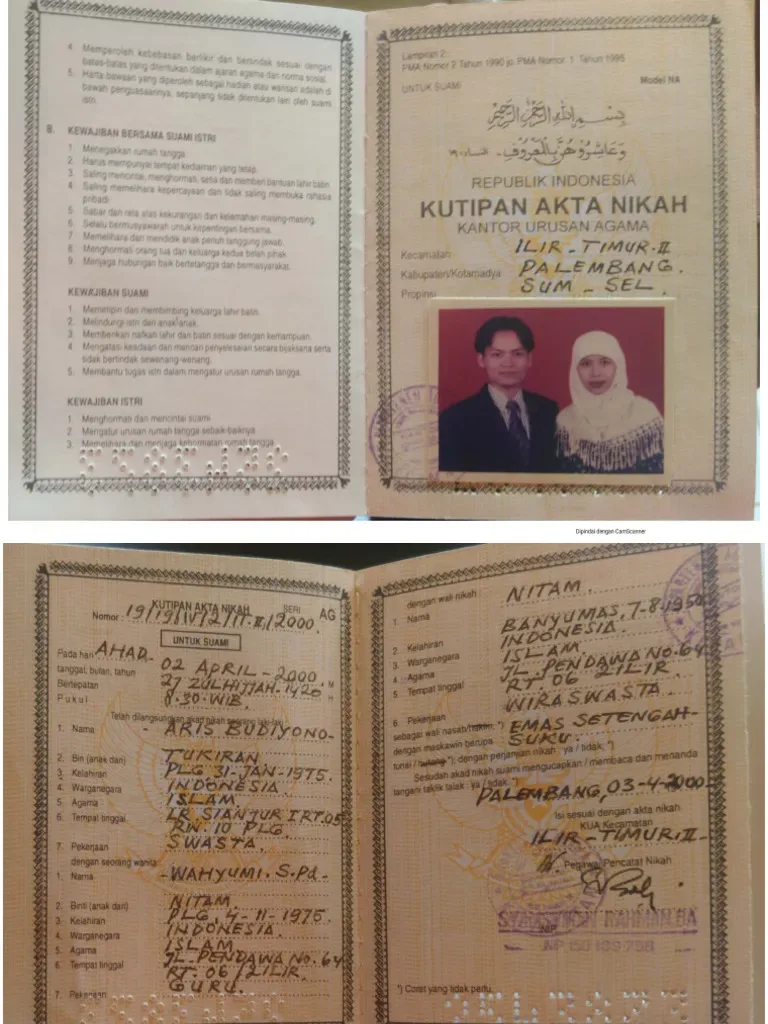 akta nikah
