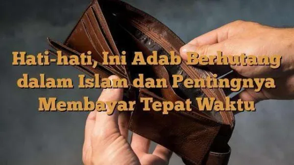 adab berhutang