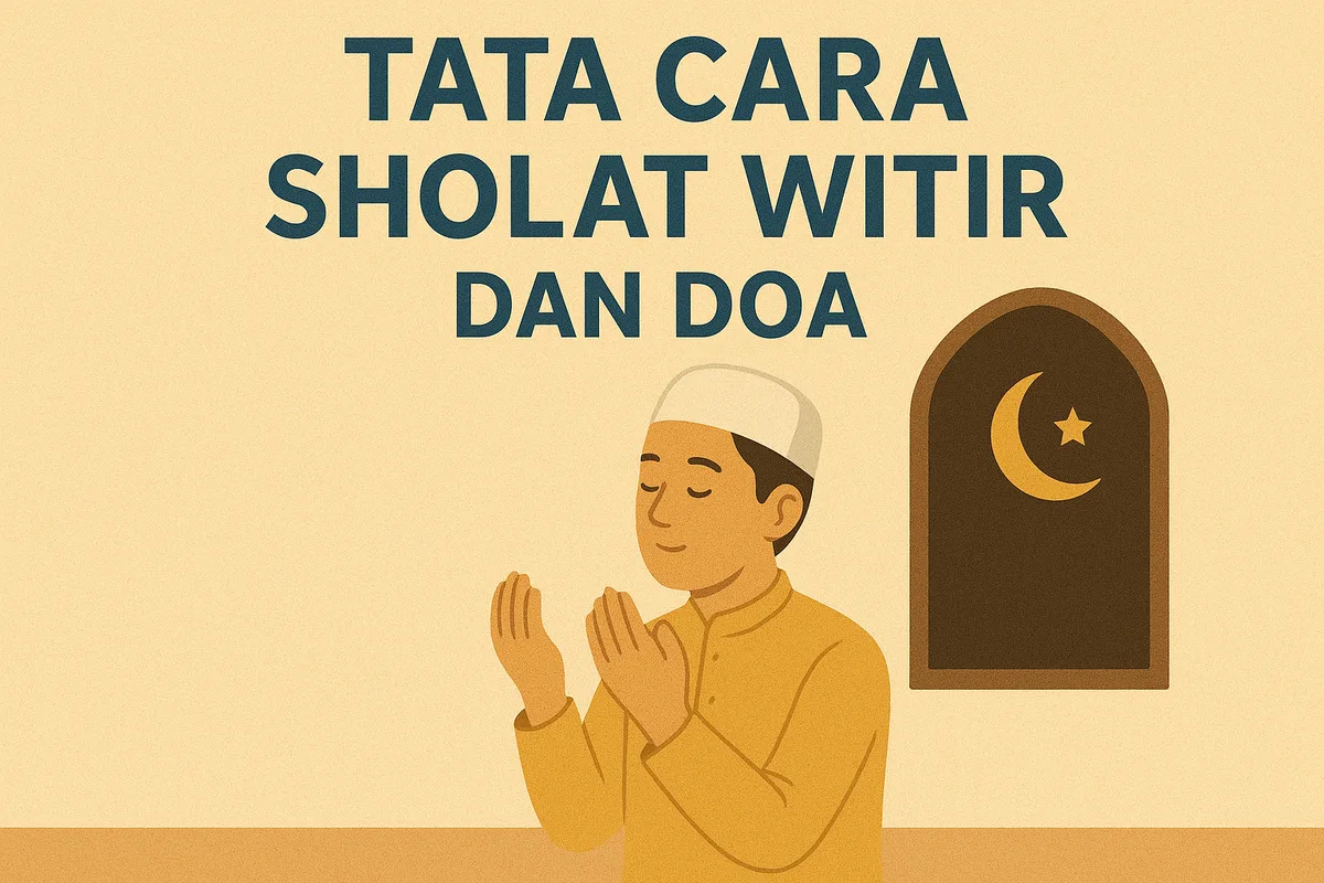 doa setelah sholat tahajud dan witir