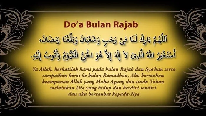 doa bulan baru