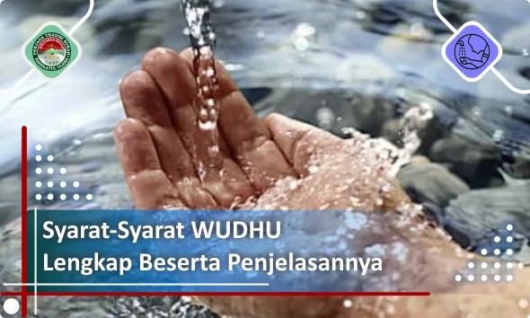 syarat sah wudhu