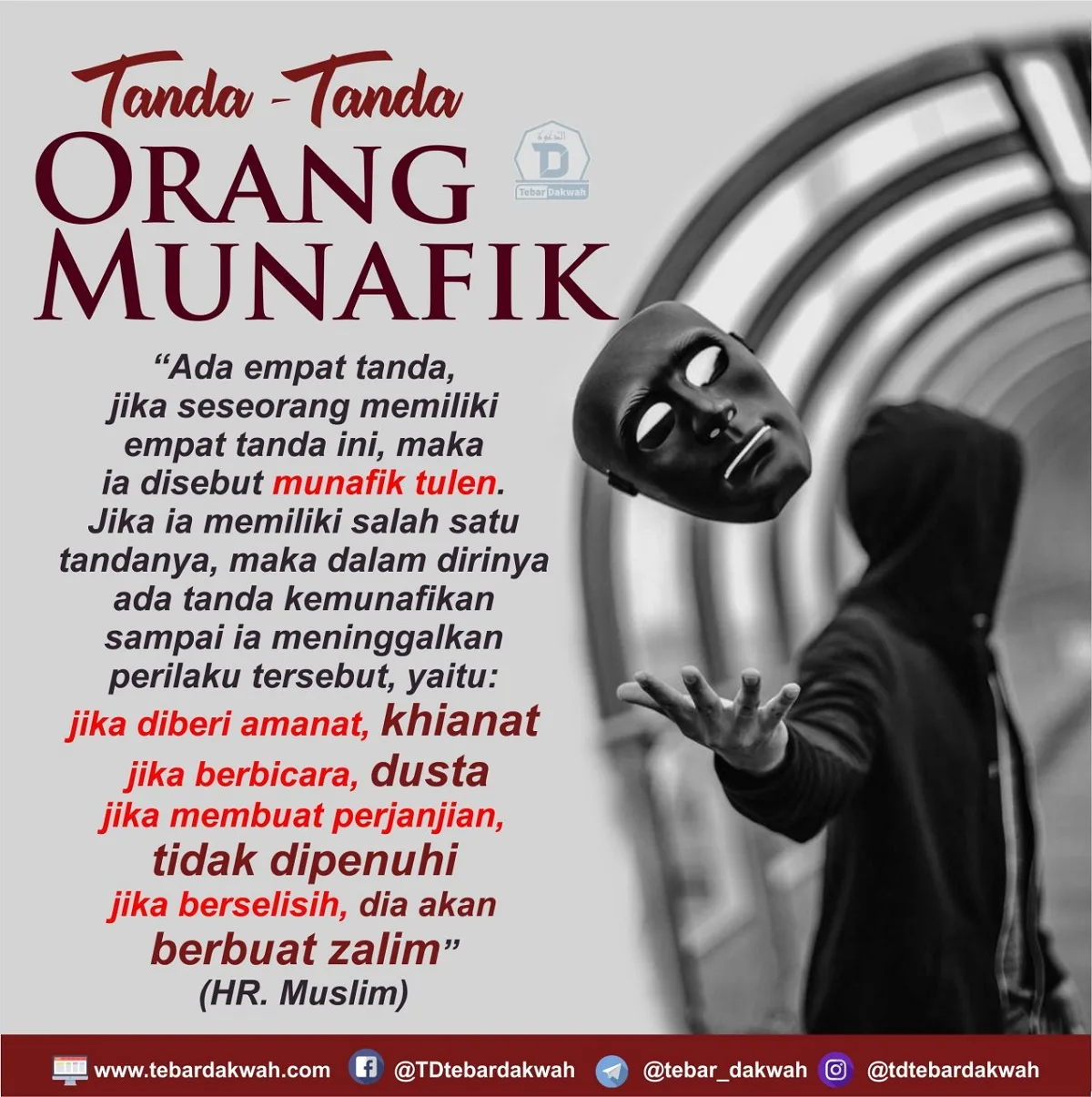 Ciri Munafik: Tanda-Tanda yang Sering Tidak Kita Sadari