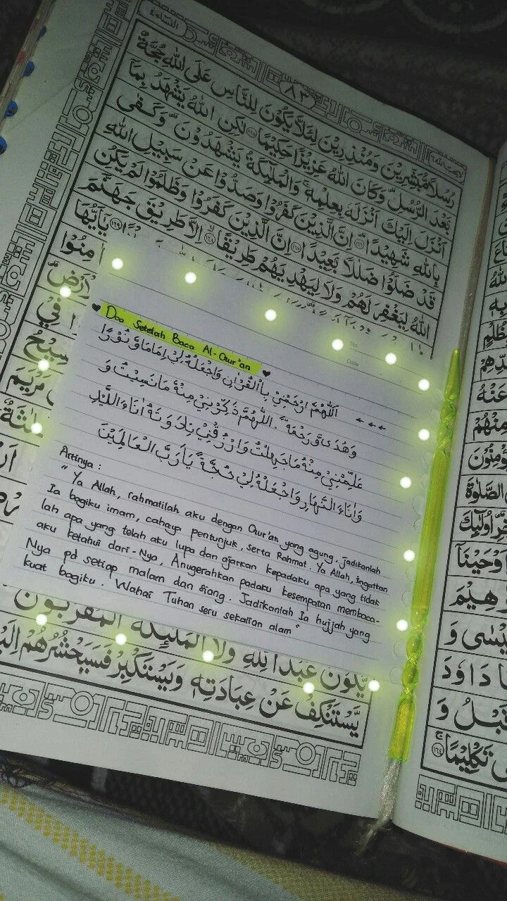 doa setelah baca al quran: Menghubungkan Tilawah dengan Amal Harian