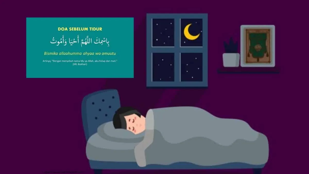 Amalan sebelum Tidur Sesuai Sunnah Rasulullah sebagai