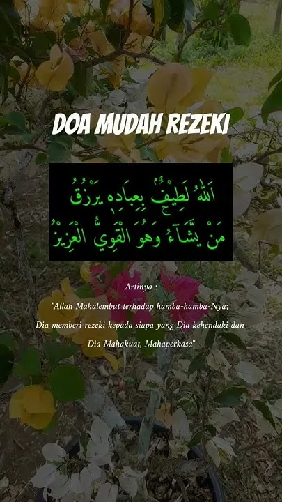 doa penarik rezeki