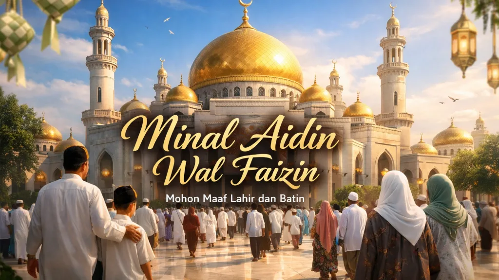 Minal Aidin Wal Faizin yang Benar: Ejaan dan Lafal Sesuai