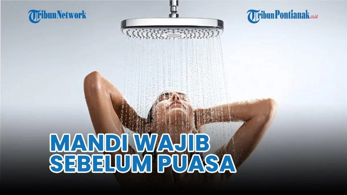 rukun mandi wajib