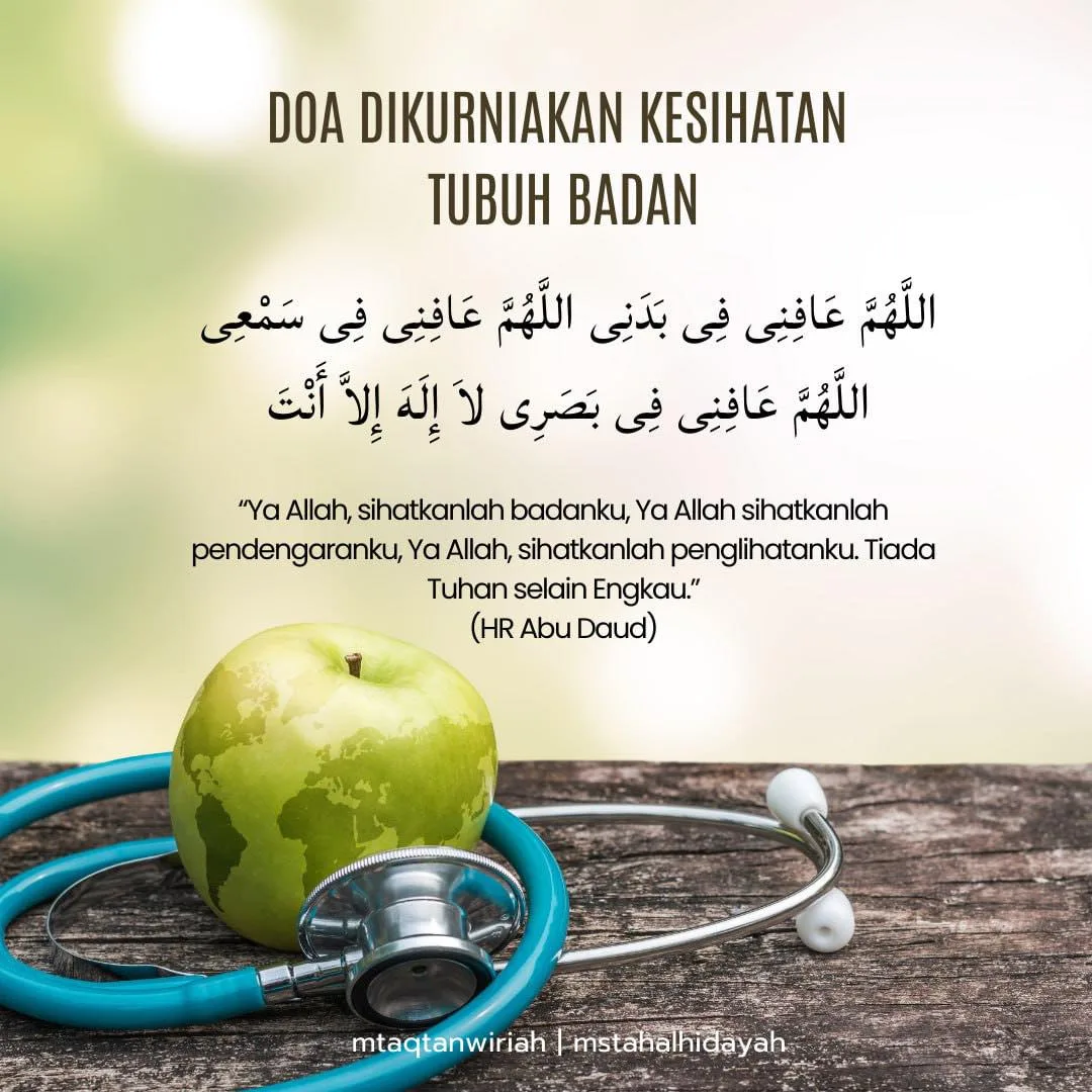 doa berhubungan badan: Tabel Ringkasan Bacaan, Latin, dan Arti
