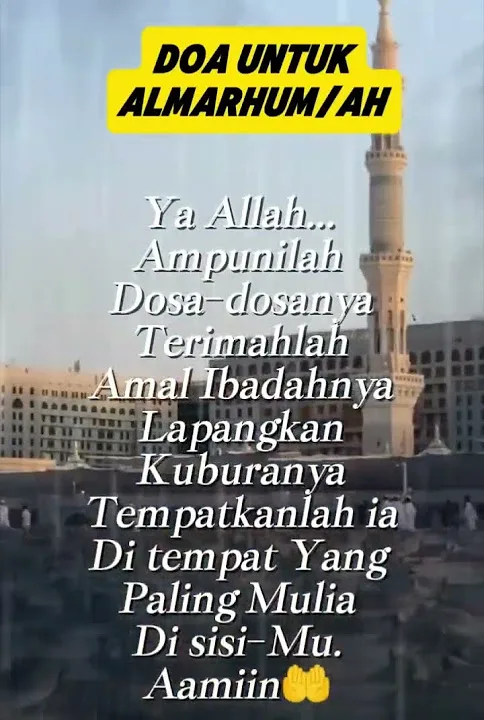 Mengapa Doa untuk Almarhumah Itu Penting dan Terus Mengalir