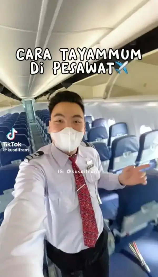 tayamum di pesawat