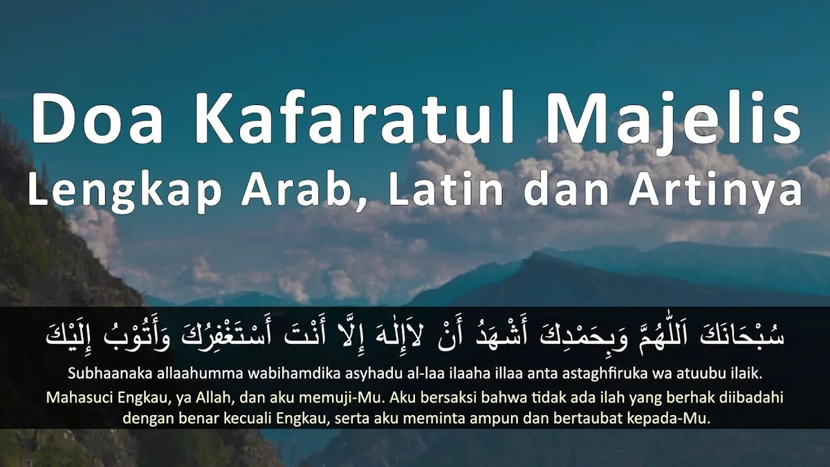 kafaratul majelis: Kesalahan yang Sering Terjadi saat Mengamalkan Kafaratul