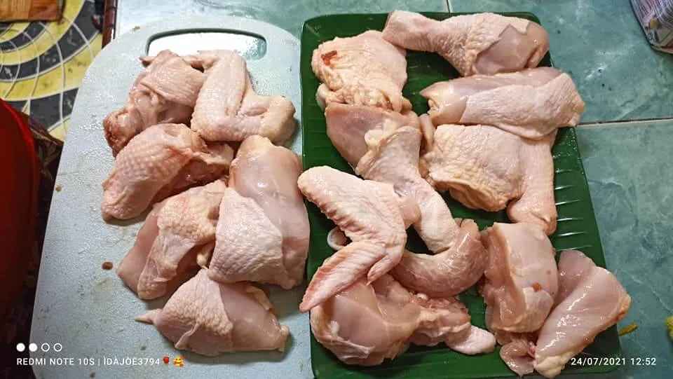 doa memotong ayam