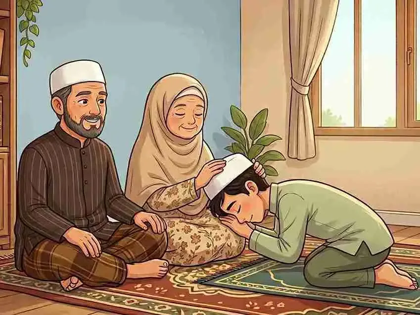 doa orang tua untuk anak: Doa untuk Kedua Orang Tua: Siklus Kasih Sayang yang Tak
