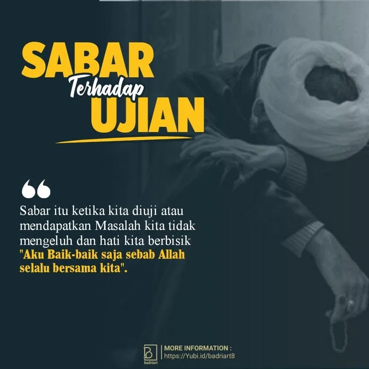 Memahami Esensi Sabar Menghadapi Ujian