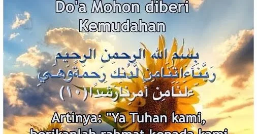Doa Diberi Kemudahan dan Kelancaran Rezeki untuk Urusan
