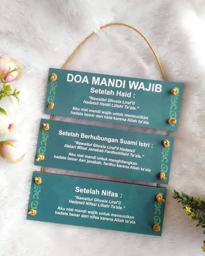 Panduan Praktis Doa Mandi Wajib Wanita untuk Empat Kondisi