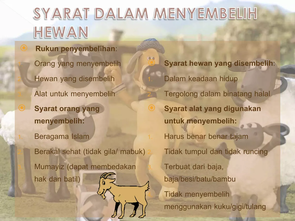 Mengapa Hukum Menyembelih Bukan Sekadar Diikuti