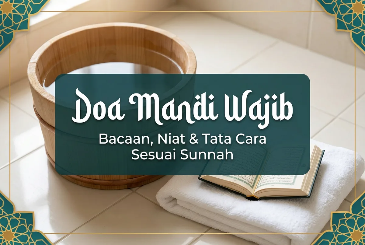 bacaan mandi wajib