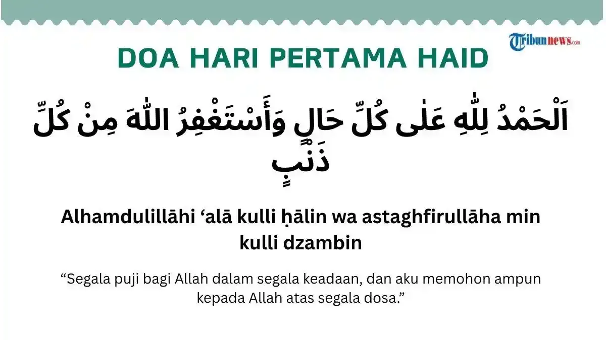 Mengapa Doa Haid Pertama Begitu Istimewa dalam Tradisi Islam