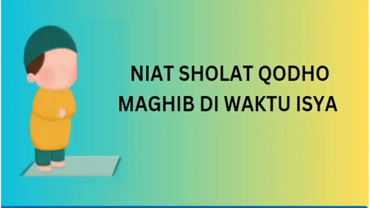 niat qodho sholat