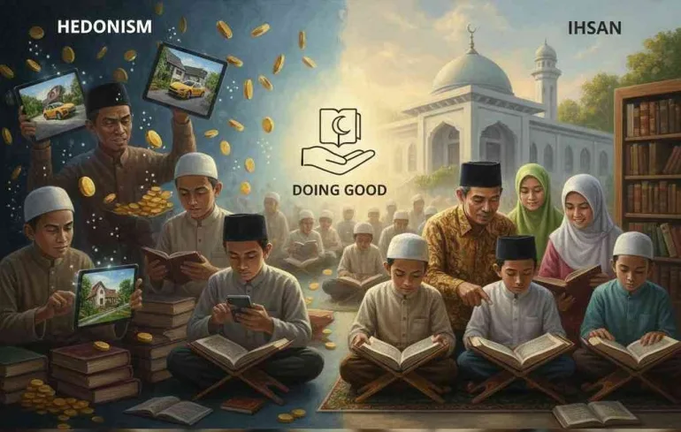 arti ihsan: Ihsan dalam Hadis Jibril dan Konteks Rukun