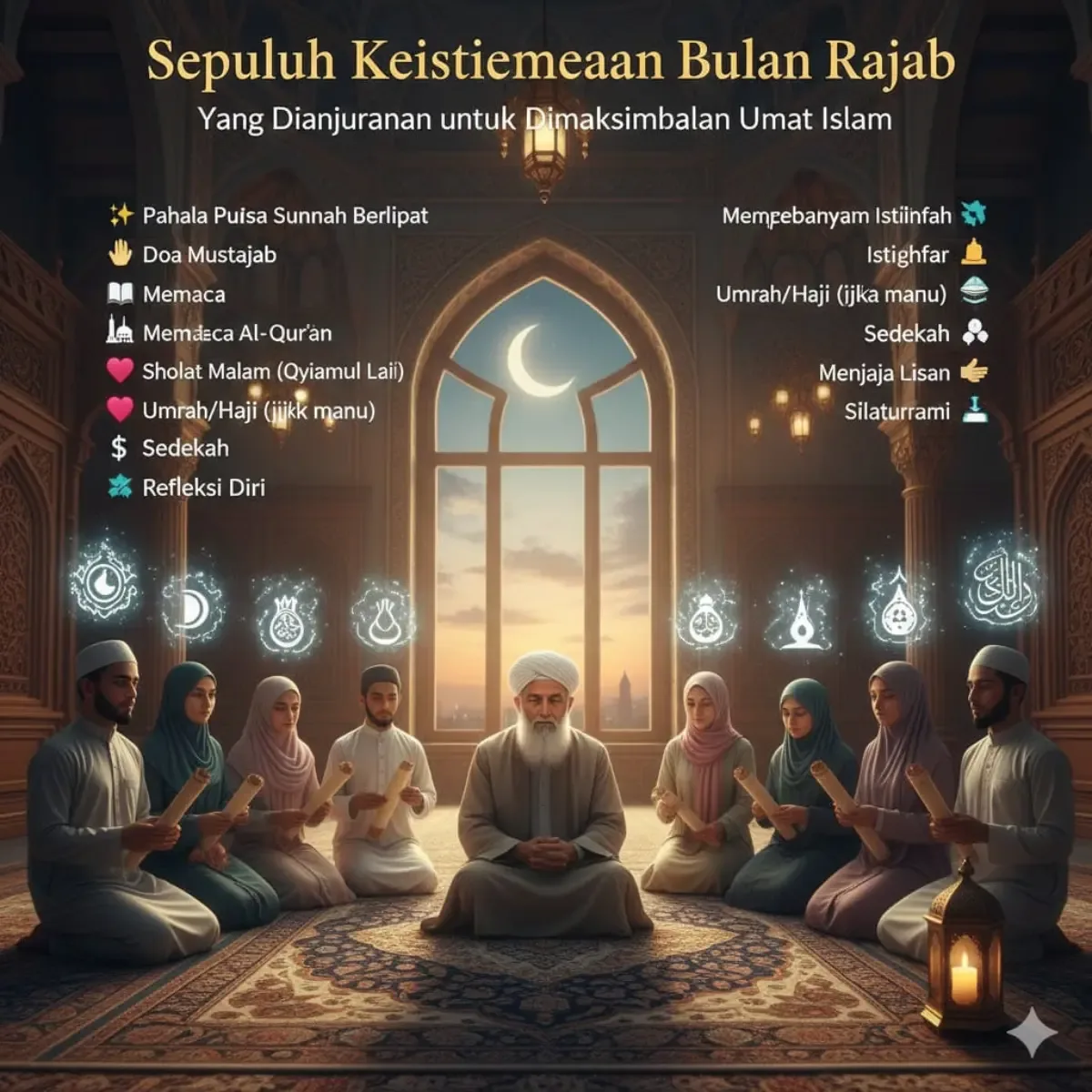 bulan rajab 2025 - Keistimewaan Bulan Rajab dan Landasan Dalilnya