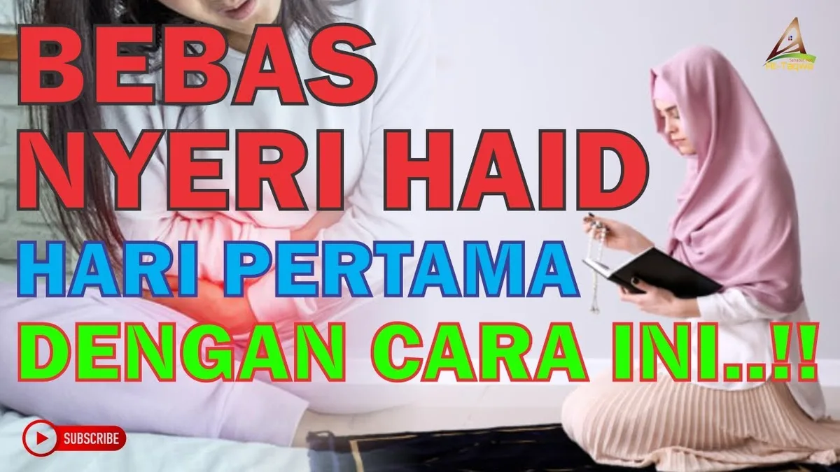doa haid pertama