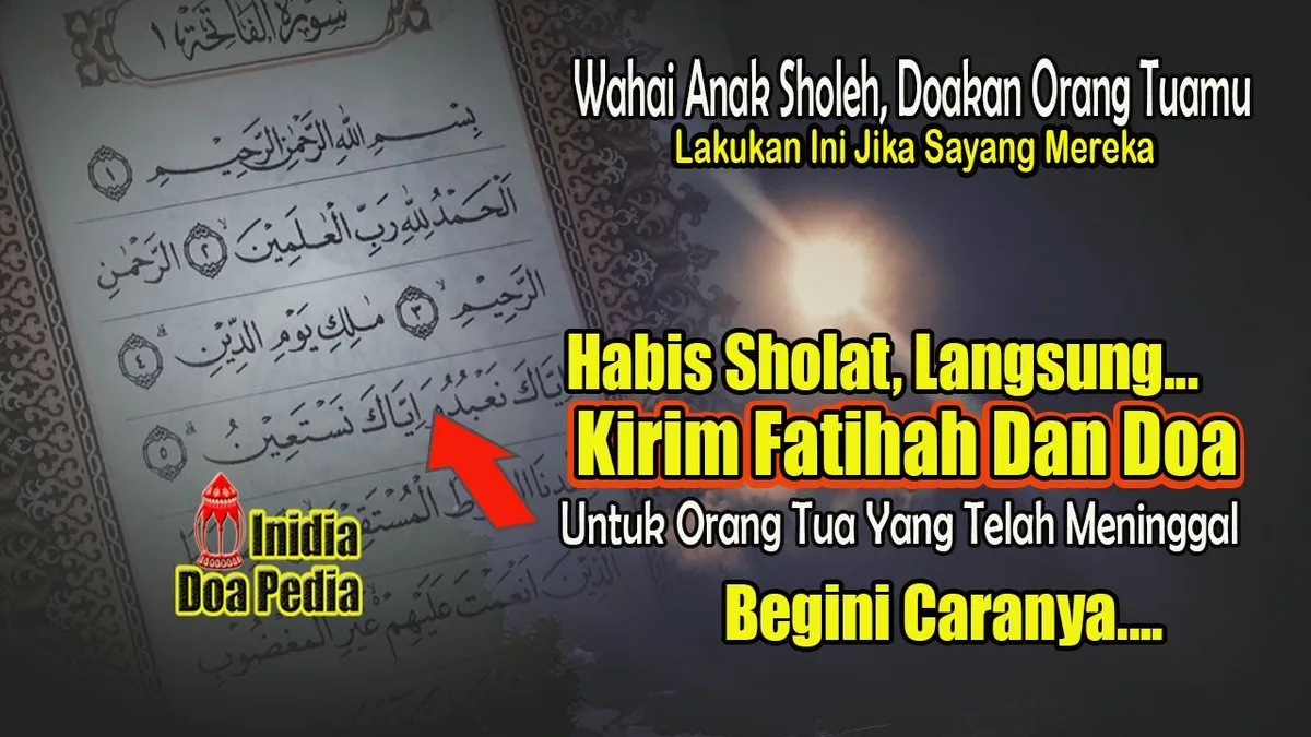kirim doa ke orang meninggal