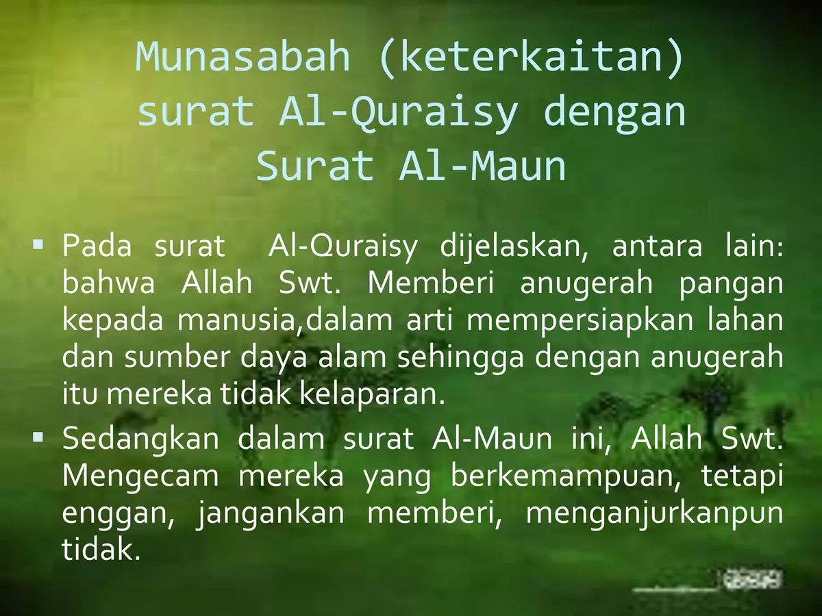 surat al maun dan artinya: Perbandingan Al-Maun dengan Surah Lain yang Bertema Sama