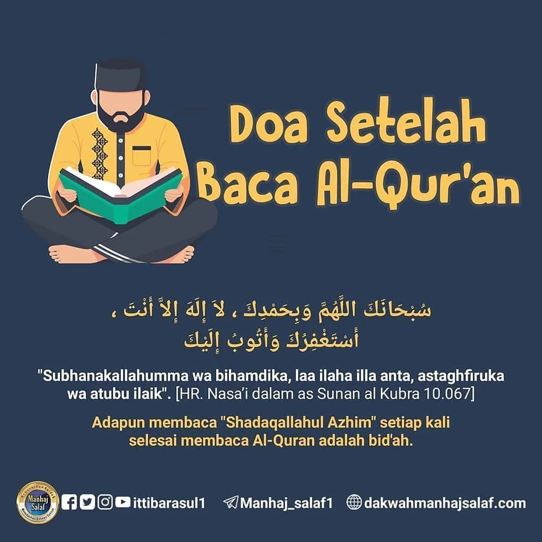 Mengapa Doa Setelah Baca Al Quran Penting Dipahami