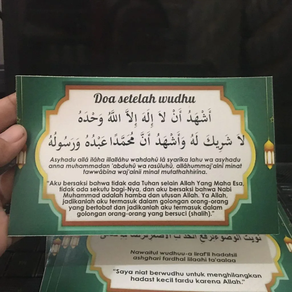 Bacaan Doa sebelum Wudhu Allahummaghfirli Lengkap Teks Arab