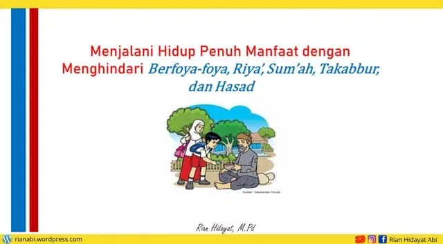 Kesalahan Umum dalam Menghindari Riya