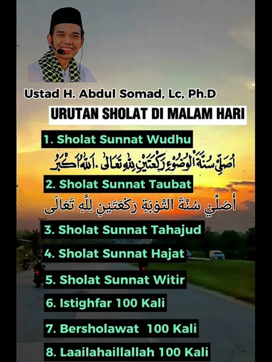 urutan sholat malam - Mengapa Sholat Malam Menjadi Ibadah yang Paling Dianjurkan