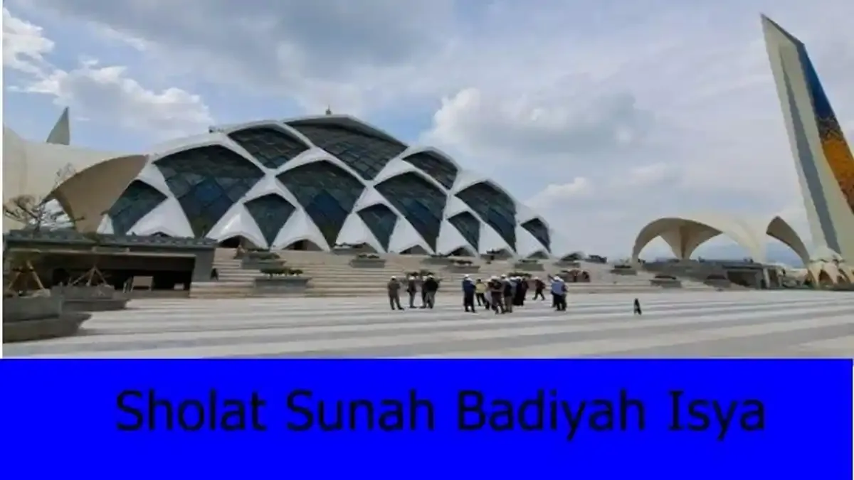 sholat ba diyah isya