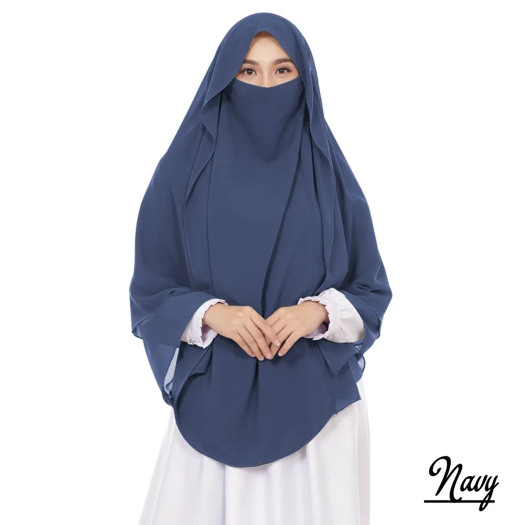 Bagian Tubuh yang Wajib Tertutup oleh Khimar