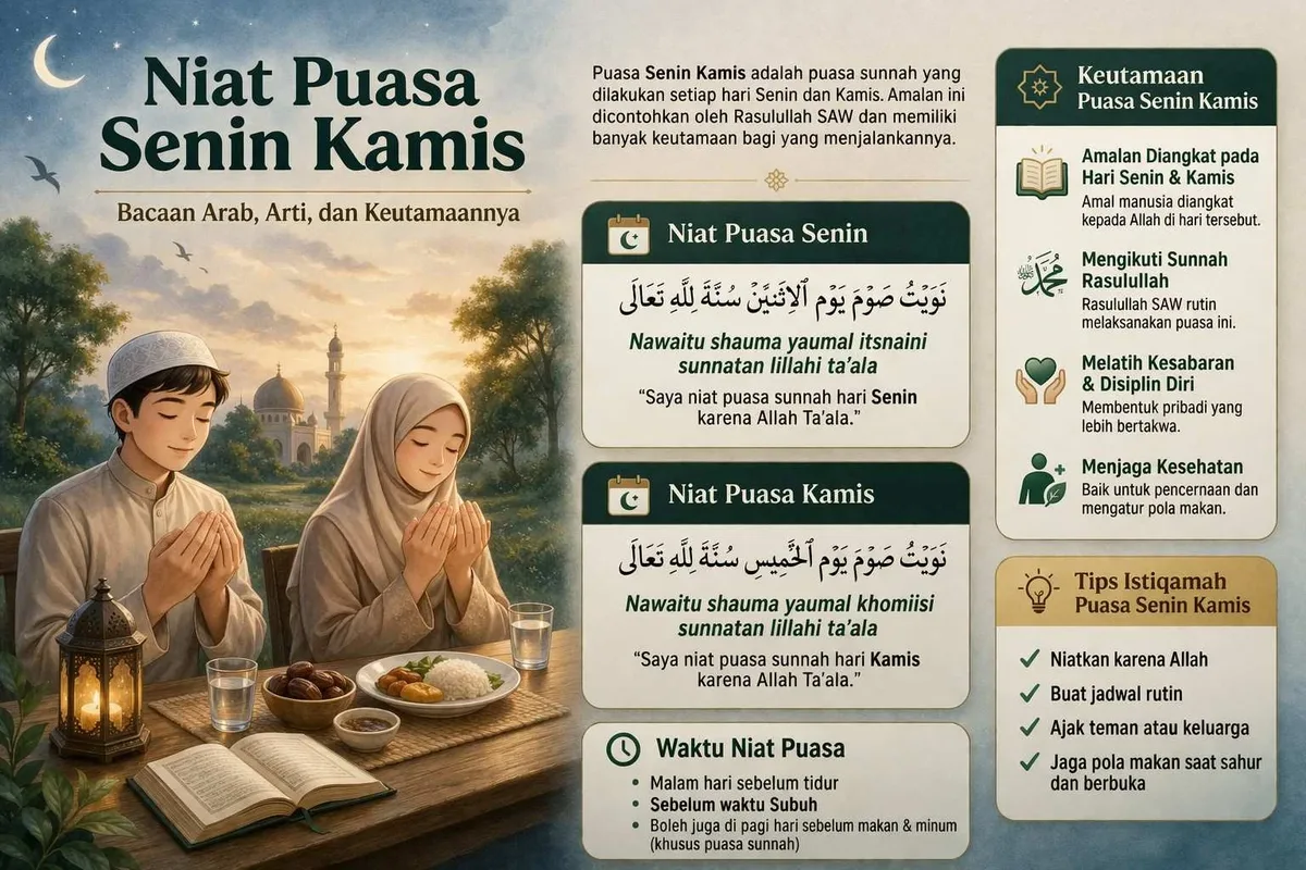 Puasa Senin Kamis: Panduan dan Penjelasan Lengkap