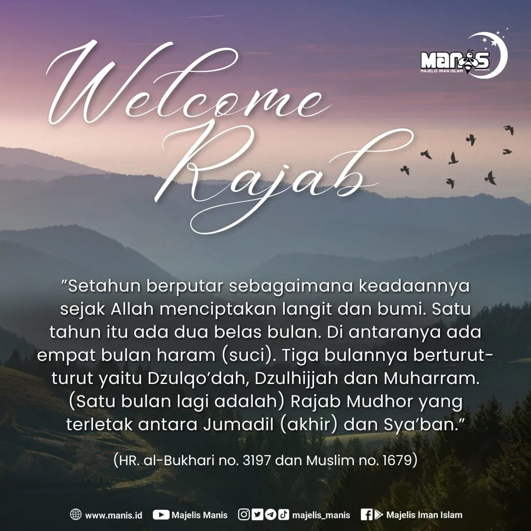 doa menyambut bulan rajab: Doa Akhir Bulan Rajab dan Doa Terakhir Bulan Rajab