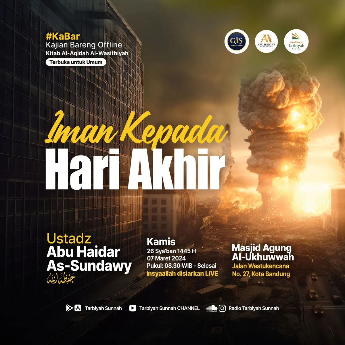 Rukun Iman Kepada Hari Akhir dan Tahapan Peristiwanya