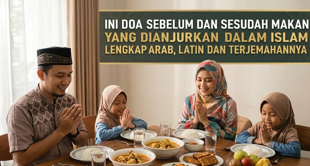 Kesalahan Umum saat Membaca Doa sesudah Makan