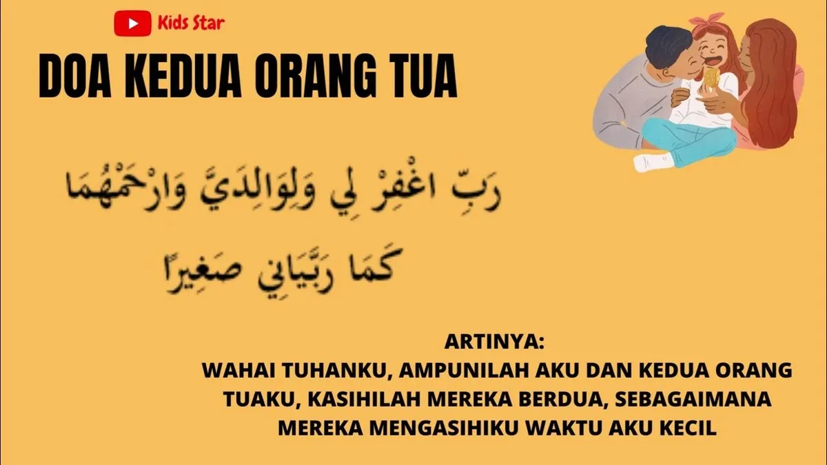 doa untuk orang tua